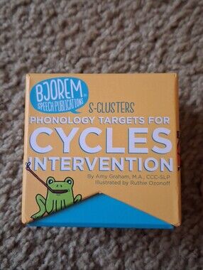 Speech Therapy Bjorem Cards